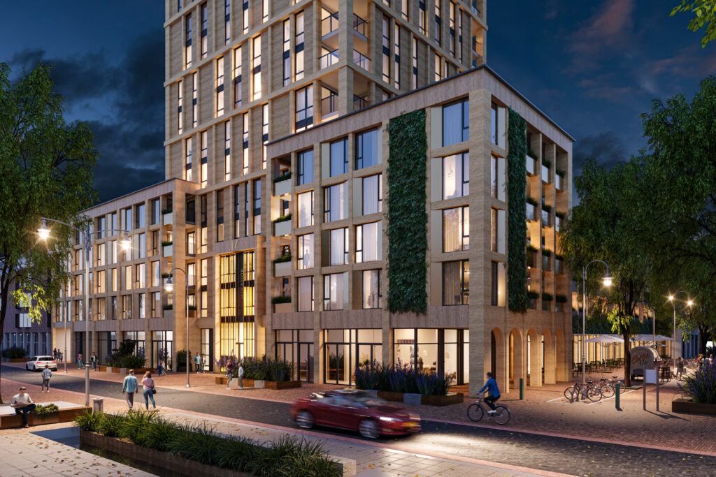 Artist Impression Exterieur Residentieel Mirador Apeldoorn