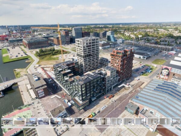 Virtuele tour oplevering Pontkade Amsterdam