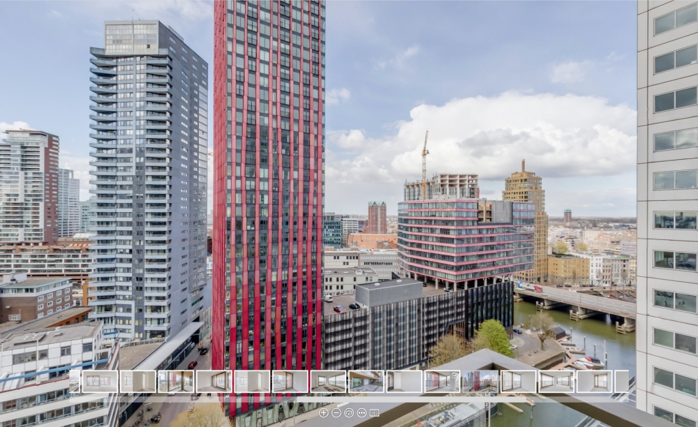Virtuele tour Terraced Tower - Boompjes 55, Rotterdam
